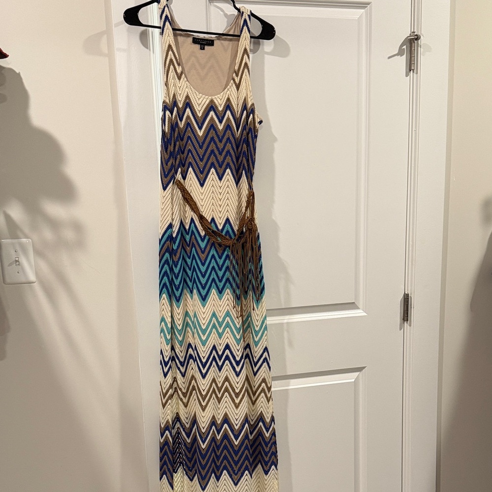 Sanctuary Multicolor Chevron Maxi Dress